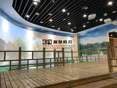 拟虚场景：生态湿地景观区
